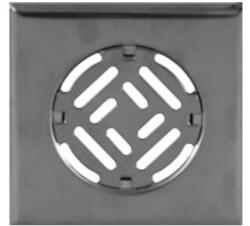 Styron Rozsdamentes Padlórács, 150 X 150 Mm (2 Részes) Sty-505-2 (sty-505-2)