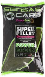 SENSAS Nada SENSAS SUPER PELLET POWER GREEN, 1kg (A0.S43836) - hobbymall