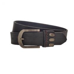 CK LEATHER Curea barbati, casual-eleganta, din piele ecologica, latime 3.5 cm, negru - CK161N (CK161N)