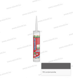 Mapei Mapesil AC 119 londonszürke 310ml ecetsavas szilikon hézagkitöltő sziloplast 4811991IT (4811991IT)