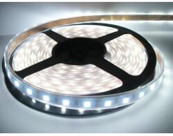 V-TAC SKU-2430 Led Szalag 5050 SMD led 24V IP 20 6000K 10W/m hideg fehér 5m/ tekercs (2430)