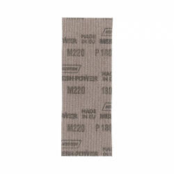 Norton Meshpower Alu-Oxid M220 csiszolóív 70x198 mm P180, 50 db/csomag (CT226283)