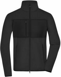 James & Nicholson (Daiber) Férfi gyapjú pulóver JN1312 - Fekete / fekete | 3XL (1-JN1312-1782961366)