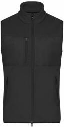 Daiber Vestă fleece bărbați JN1310 - Neagră / neagră | L (JN1310-1782961315)