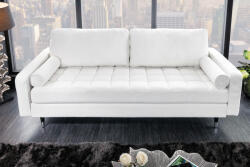  COZY design kanapé - 220cm - fehér bouclé (42703)