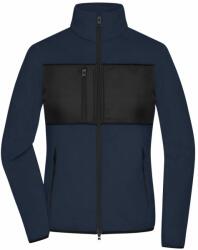 Daiber Bluză fleece pentru femei JN1311 - Albastru închis / neagră | M (JN1311-1782961351)