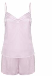 Towel City Set de pijama din satin pentru femei - Deschisă roz | XL/XXL (TC057-1000290593)