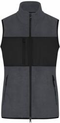 Daiber Vestă fleece femei JN1309 - Gri închis / neagră | M (JN1309-1782961297)