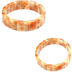  Bratara Piatra Soarelui Naturala - Diametru 60 mm - Dreptunghi - 9-11 x 15-16 mm - 1 Buc
