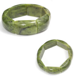  Bratara din Jad Canadian - Diametru 60 mm - Perna 32-33 x 20-21 mm - 1 Buc
