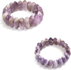  Bratara din Ametist Lavanda Natural - Diametru 58 mm - Perna 10x23 mm - 1 Buc