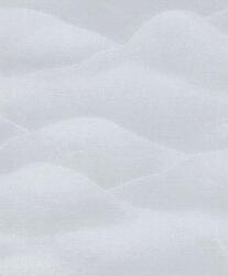 Hegyvonulatot formáló akvarell hullámminta szürkésfehér szürke és ezüst tónus tapéta (34020)