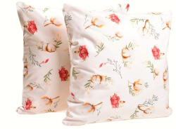 Confort Family Set 2 perne decorative flori de bumbac 50x50 cm