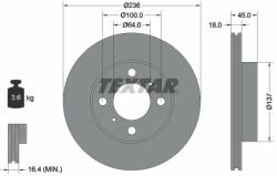 TEXTAR Disc frana TEXTAR 92089400 (92089400)