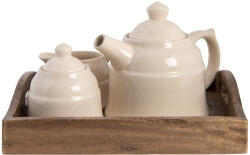 Clayre & Eef Set servire ceai, cafea 27x22x16 cm (6H1986) - decorer