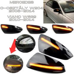 LEDtech Mercedes C osztály W204 Viano W639 dinamikus LED - LEDES Tükör Index futófényes tükörindex A2048200821 A2048200721✔️ (A2048200821)