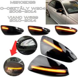 LEDtech Mercedes C osztály W204 Viano W639 W164 ML dinamikus LED - LEDES Tükör Index futófényes tükörindex A2048200821 A2048200721✔️ (A2048200821)