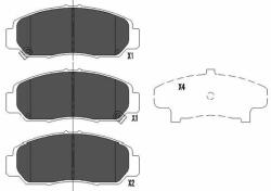 KAVO PARTS set placute frana, frana disc KAVO PARTS KBP-2037 - automobilus