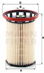 Mann-filter PU8007 Filtru combustibil