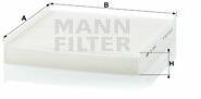 Mann-filter CU2245 Filtru, aer habitaclu