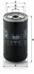 Mann-filter W950/18 Filtru ulei