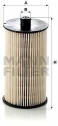 Mann-filter PU816x Filtru combustibil