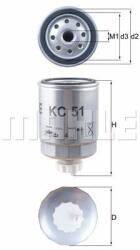 KNECHT KC51 Filtru combustibil