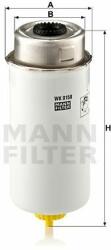 Mann-filter WK8158 Filtru combustibil