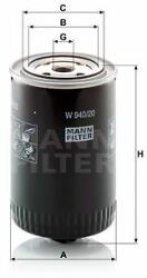 Mann-filter W940/20 Filtru ulei