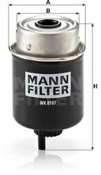 Mann-filter WK8167 Filtru combustibil