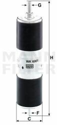 Mann-filter WK6001 Filtru combustibil