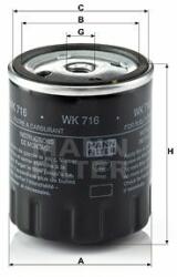 Mann-filter WK716 Filtru combustibil