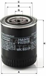 Mann-filter WK930/4 Filtru combustibil