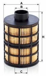 Mann-filter PU723x Filtru combustibil