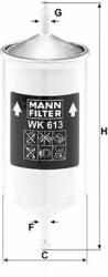 Mann-filter WK613 Filtru combustibil