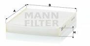 Mann-filter CU19001 Filtru, aer habitaclu