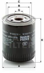 Mann-filter W930/15 Filtru ulei