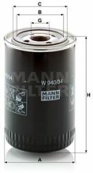 Mann-filter W940/34 Filtru ulei