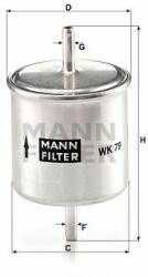 Mann-filter WK79 Filtru combustibil