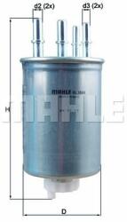 MAHLE KL1044 Filtru combustibil