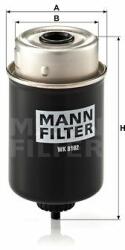 Mann-filter WK8102 Filtru combustibil
