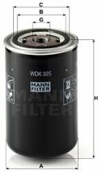 Mann-filter WDK925 Filtru combustibil