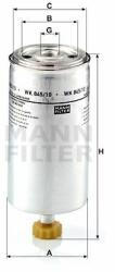 Mann-filter WK845/10 Filtru combustibil
