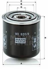 Mann-filter WD920/9 Filtru ulei