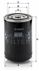 Mann-filter W940/21 Filtru ulei