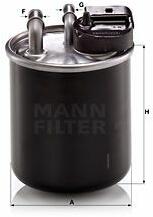 Mann-filter WK820/20 Filtru combustibil