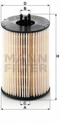 Mann-filter PU821x-2 Filtru combustibil