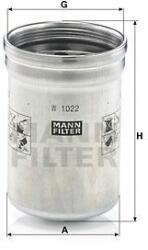 Mann-filter W1022 Filtru ulei