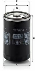 Mann-filter W719/14 Filtru ulei