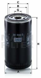 Mann-filter WK950/3 Filtru combustibil